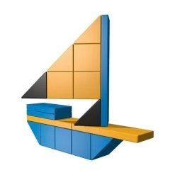 Magnetische Bouwstenen Haven Wereld