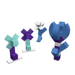 Magnetische Bouwset Kindergarten Deco