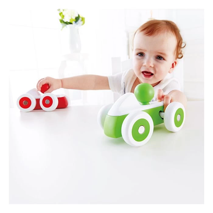 Hape Houten Speelgoedauto Groen 3 Hape Houten Speelgoedauto Groen