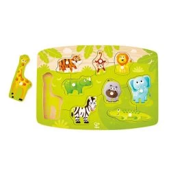 Hape Knoppuzzel Jungledieren
