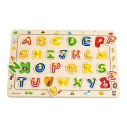 Hape Houten Knoppuzzel Alfabet