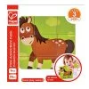 Hape Blokpuzzel Boerderijdieren -Speelgoedwinkel e1618 package kopie