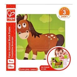 Hape Blokpuzzel Boerderijdieren