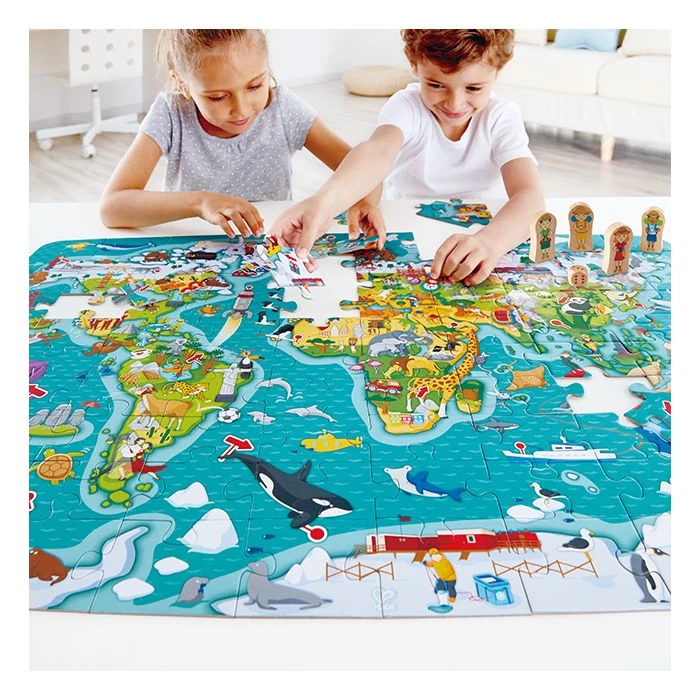 Hape Puzzel En Spel Wereld Toer 3 Hape Puzzel En Spel Wereld Toer