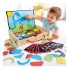Hape Magnetische Figuren Maken -Speelgoedwinkel e1631 magnetic art box front child kopie