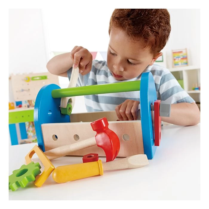 Hape Houten Speelgoed Gereedschapskist 3 Hape Houten Speelgoed Gereedschapskist