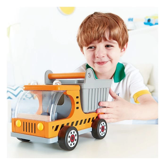 Hape Houten Speelgoed Kiepwagen 3 Hape Houten Speelgoed Kiepwagen