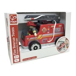 Hape Houten Brandweer Auto