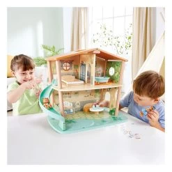 Hape Green Planet Jungle Poppenhuis Tijger