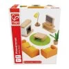 Hape Houten Poppenhuis Woonkamer -Speelgoedwinkel e3452 d doos kopie 4
