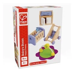 Hape Houten Poppenhuis Babykamer