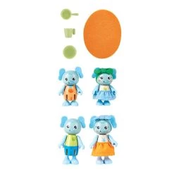 Hape Green Planet Poppenhuis Familie Olifant