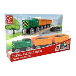 Hape Houten Trein Diesel Vrachttrein