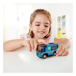 Hape Houten Treinbaan Politieauto