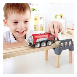 Hape Houten Trein Propeller Locomotief