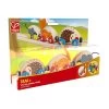 Hape Houten Trein Tastzin Dierentrein -Speelgoedwinkel e3817 package kopie