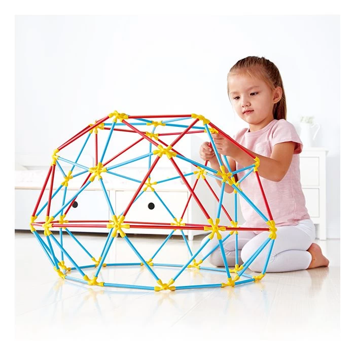 Hape Bamboe Constructie Sticks Geo Structuren 3 Hape Bamboe Constructie Sticks Geo Structuren