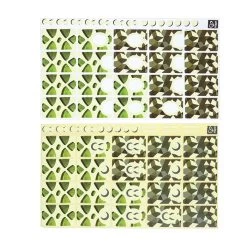 Hape Quadrilla Knikkerbaan Natuur Stickers