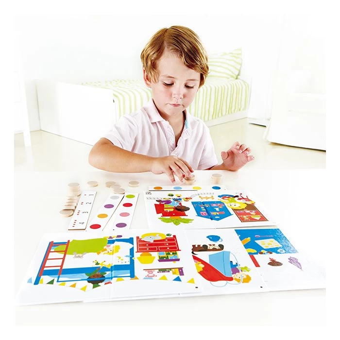 Hape Houten Spel Find And Count Colors