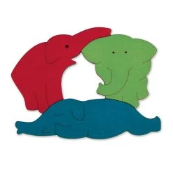 Hape Houten Lagen Puzzel Olifant
