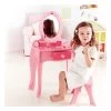 Hape Kaptafel Met Haarset En Make-up -Speelgoedwinkel e8350 tickled pink girls vanityn with child 1 kopie