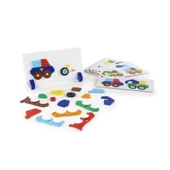 Magnetisch Speelgoed Bouwvoertuigen