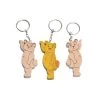 Merkloos Knutsel Sleutelhanger Beer Van Hout -Speelgoedwinkel knutsel sleutelhanger van hout 203901 kopie
