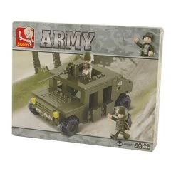 Sluban Bouwsteentjes Pantserwagen