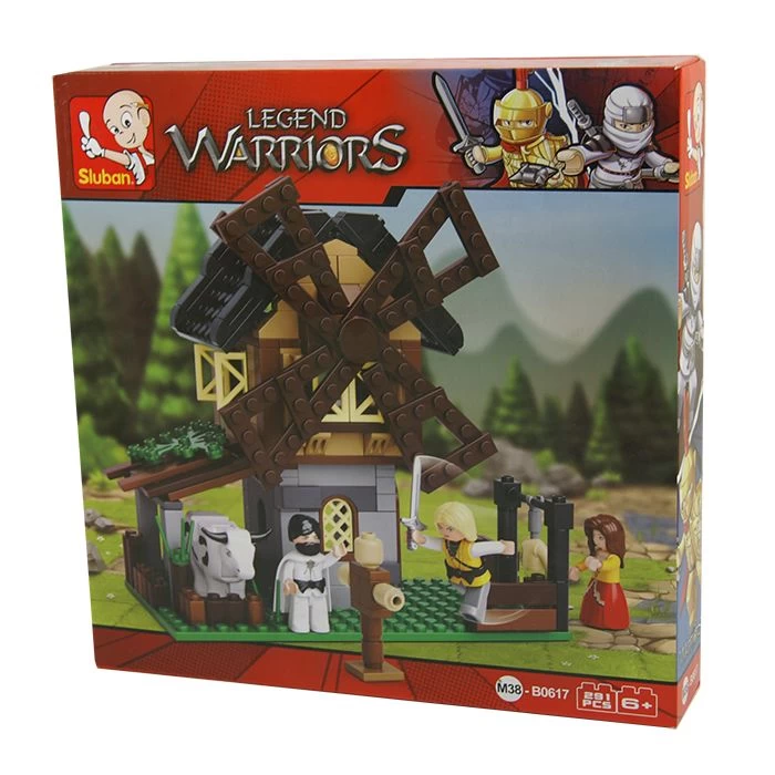 Sluban Bouwsteentjes Windmolen 3 Sluban Bouwsteentjes Windmolen