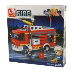 Sluban Bouwsteentjes Brandweer Tankwagen