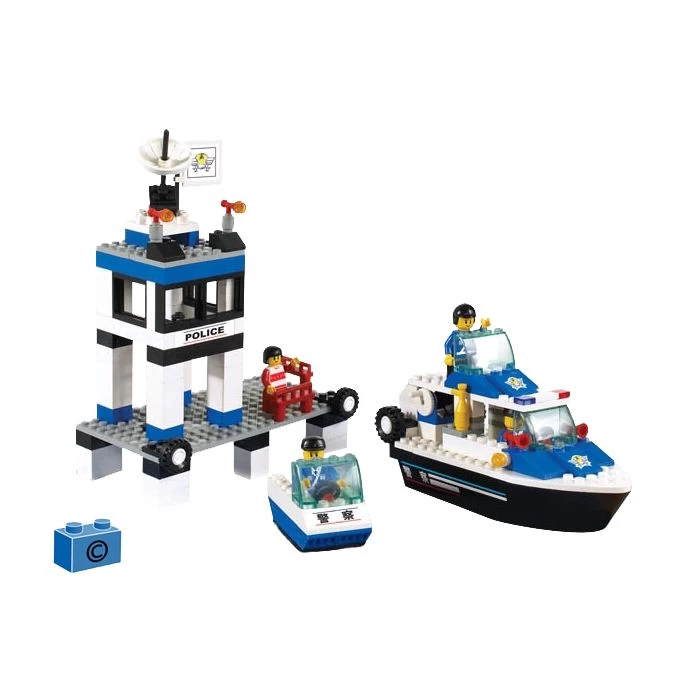 Sluban Bouwsteentjes Waterpolitie 3 Sluban Bouwsteentjes Waterpolitie