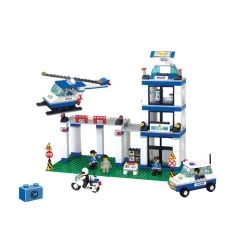 Sluban Bouwsteentjes Politiebureau