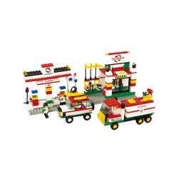 Sluban Bouwsteentjes Tankstation